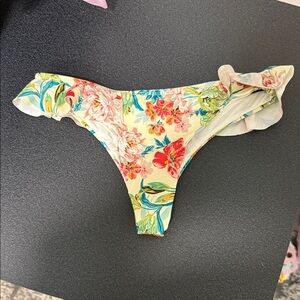 Volcom Floral Ruffle Bikini Bottom